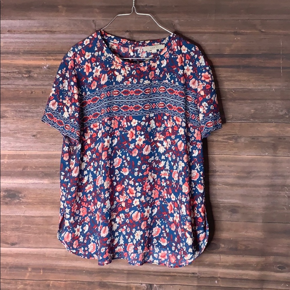 Loft Floral Top